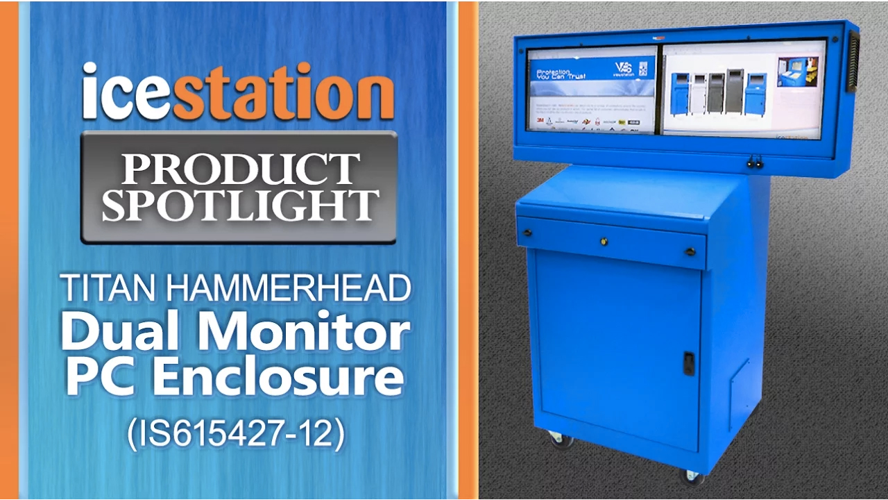 ITSENCLOSURES-Introduces-the-Dual-Screen-IceStation-TITAN-Hammerhead-Computer-Enclosure