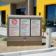 backyard taco digital signage menu board itsenclosures viewstation