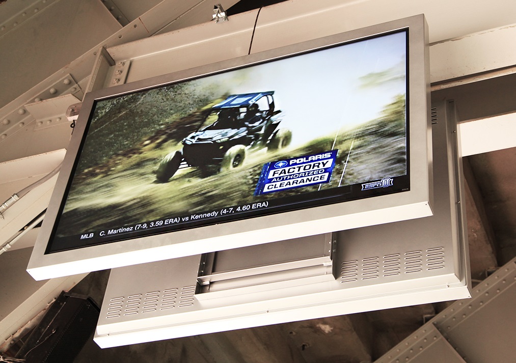 viewstation ohio state outdoor digital signage itsenclosures