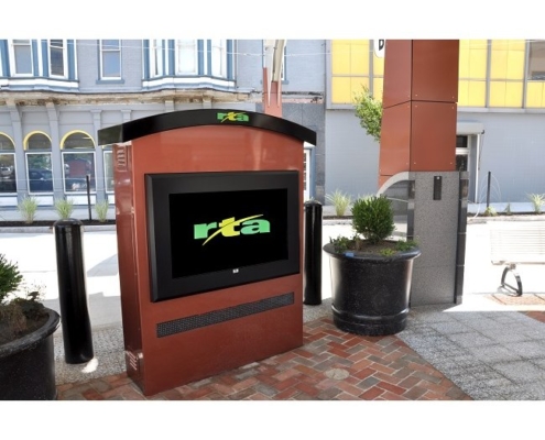 ITSEnclosure LCD Dayton Regional Transit