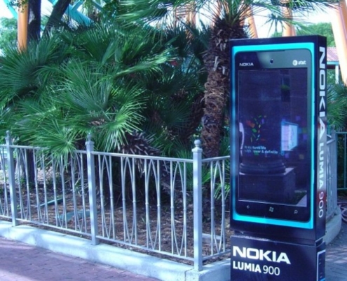 ITSEnclosure LCD Six Flags