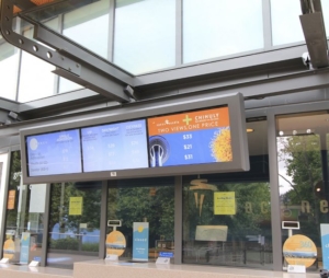 ViewStation Array Seattle Space Needle Multiple Screen LCD Enclosure by ITSENCLOSURES