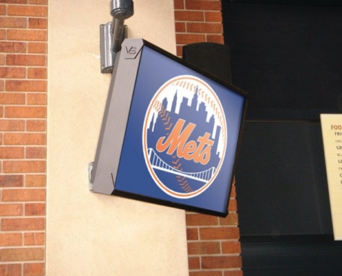ViewStation Passively Cooled Phillies Vented LCD Enclosure by ITSENCLOSURES NY Mets