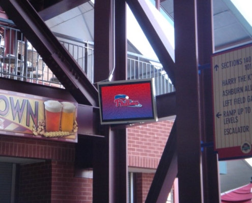 ViewStation Passively Cooled Phillies Vented LCD Enclosure by ITSENCLOSURES