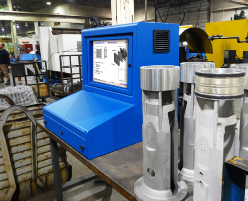 DESKTOPPCMONITORENCLOSUREIDFAMILYTITAN desktop monitor pc enclosure IceStation TITAN pc computer enclosure ITSENCLOSURES industrial heavy duty enclosure