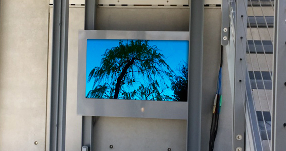 ITSENCLOSURES AT WHITNEY MUSEUM NEW YORK lcd enclosure viewstation