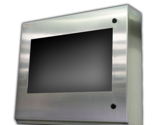 IO292813-4X Stainless Steel PC Monitor Enclosure IceStation ITSENCLOSURES