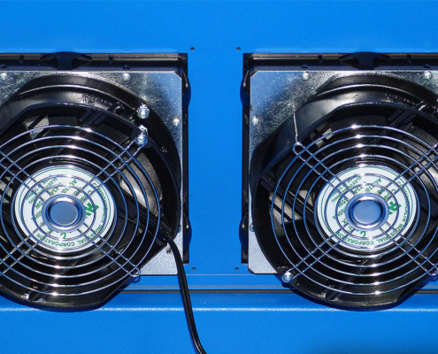 IR72192438-12-NEMA-12-Rack-Enclosure-THERMAL-MANAGEMENT Nema 12 Rack Enclosure Fans