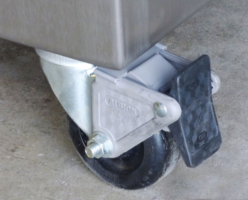 IS562626-4X Freestanding Computer Enclosure IceStation ITSENCLOSURES castor