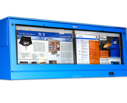 dual monitor desktop pc enclosure IceStation TITAN pc computer enclosure itsenclosures