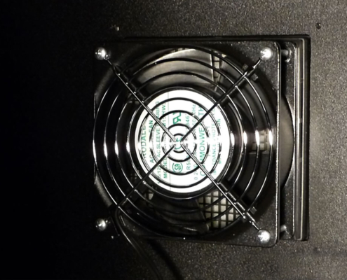 Vented back Printer Box Enclosure