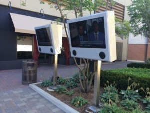 mall partridge creek itsenclosures viewstation lcd enclosure installation