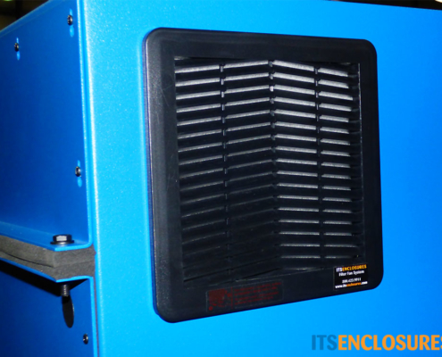 IP122826-12-NEMA-12-PC-Enclosure-ITSENCLOSURES-thermal-management NEMA 12 PC Tower Enclosure Product Filtered Fan