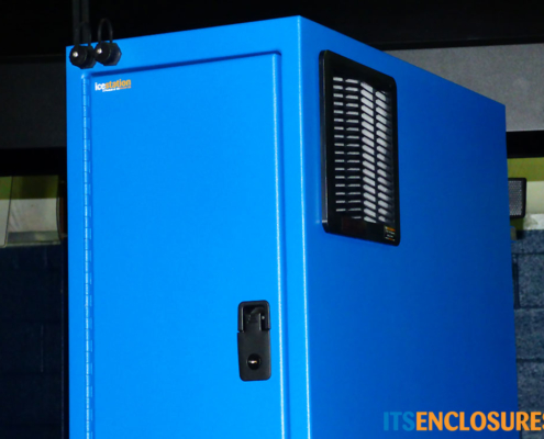 IP122826-12-NEMA-12-PC-Enclosure-ITSENCLOSURES-top-view NEMA- 2 PC Tower Enclosure Lockable Front Door USB Connectors