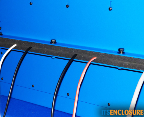 IP152621-12 NEMA 12 PC Enclosure IceStation ITSENCLOSURES split panel for cables NEMA 12 PC Enclosure IceStation Split Panel for Cables