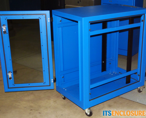 IR40 NEMA 12 rated rack mount enclosure icestation itsenclosures IR40 NEMA 12 rated rack mount enclosure icestation