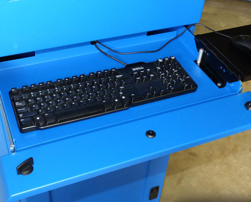 IS602826-12 Computer cabinet pc enclosure nema 12 icestation itsenclosures freestanding computer enclosure keyboard drawer