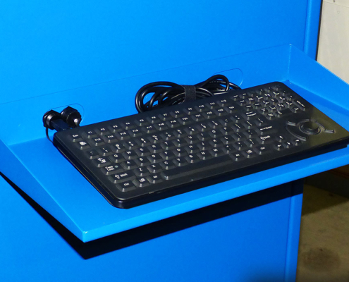IS662626-12 IceStation ITSENCLOSURES keyboard tray PC Computer enclosure industrial cabinet