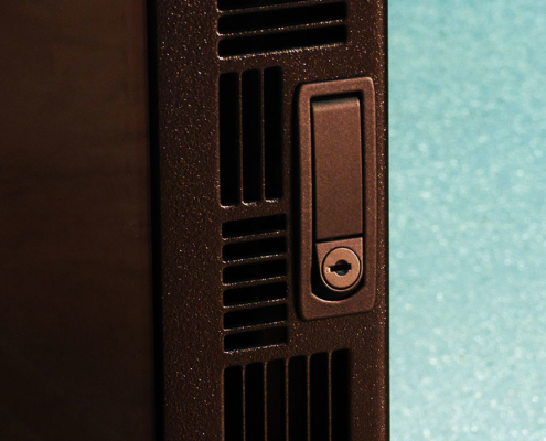 NS302437 NetStation Vented Rack Enclosure ITSENCLOSURES front door lock NetStation Vented Rack Enclosure Front Door Lock