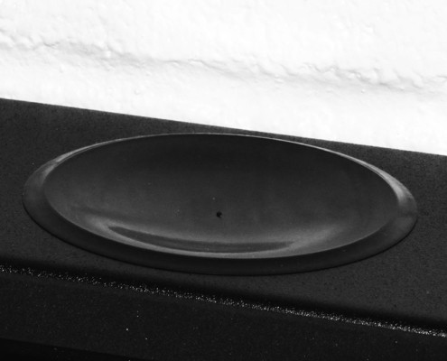 NSV-WE-243 wall mountable vented pc enclosure monitor enclosure computer enclosure cable entry Wall Mountable Vented Monitor Enclosure Cable Entry