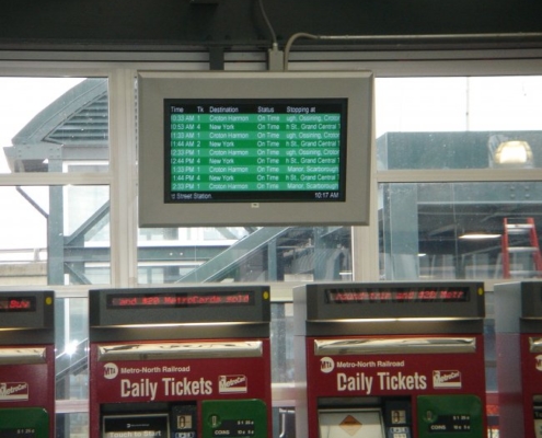 ViewStation Universal LCD Enclosures Metro North Railroad ITSENCLOSURES ViewStation Universal LCD Enclosures Metro North Railroad ITSENCLOSURES