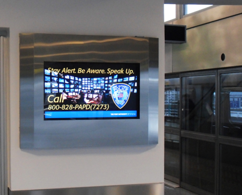 in-wall enclosure jfk airport itsenclosures viewstation