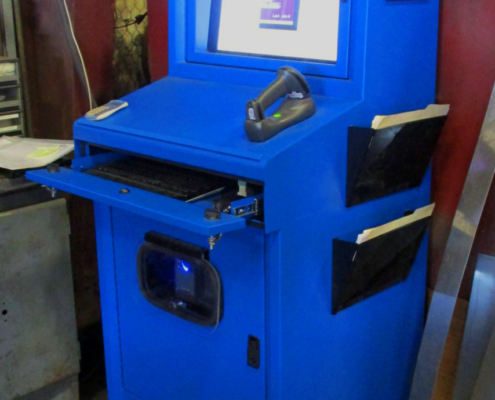 titan ITSENCLOSURES IceStation TITAN pc computer enclosure ITSENCLOSURES industrial heavy duty enclosure hinged printer door