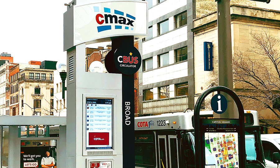 CENTRAL OHIO TRANSIT AUTHORITY COTA bus stop shelters viewstation itsenclosures